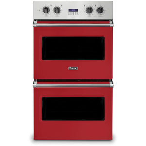 Viking 30-inch 9.4 cu.ft. Built-in Wall Double Oven with TruConvec™ Convection VDOE130SM IMAGE 1