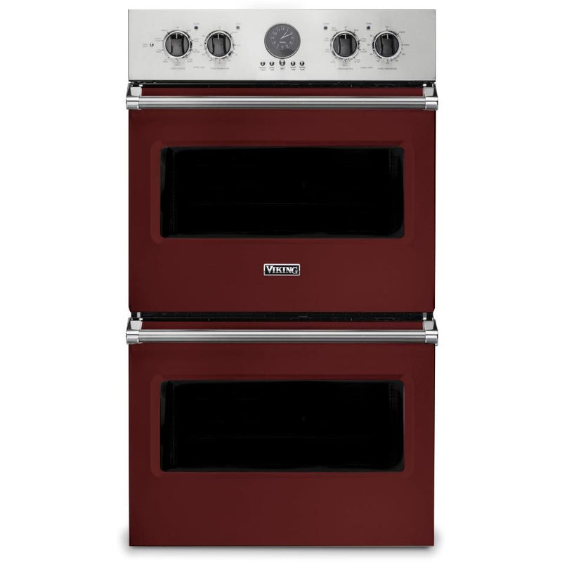 Viking 30-inch 9.4 cu.ft. Built-in Wall Double Oven with TruConvec™ Convection VDOE530RE IMAGE 1