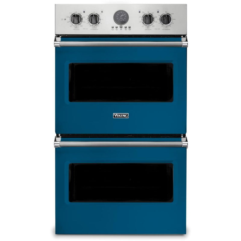 Viking 30-inch 9.4 cu.ft. Built-in Wall Double Oven with TruConvec™ Convection VDOE530AB IMAGE 1