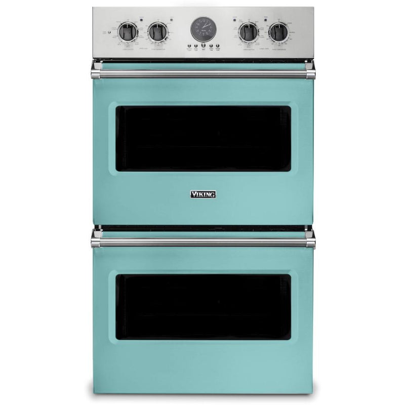 Viking 30-inch 9.4 cu.ft. Built-in Wall Double Oven with TruConvec™ Convection VDOE530BW IMAGE 1