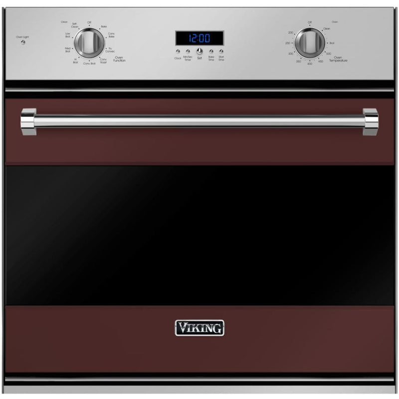 Viking 30-inch, 4.3 cu.ft. Built-in Single Wall Oven with TruConvec™ Convection Cooking RVSOE330KA IMAGE 1