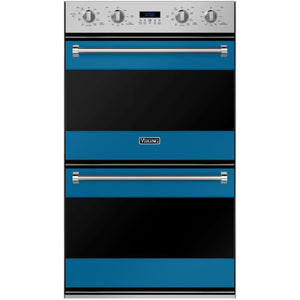 Viking 30-inch, 8.6 cu.ft. Built-in Double Wall Oven with TruConvec™ Convection Cooking RVDOE330AB IMAGE 1