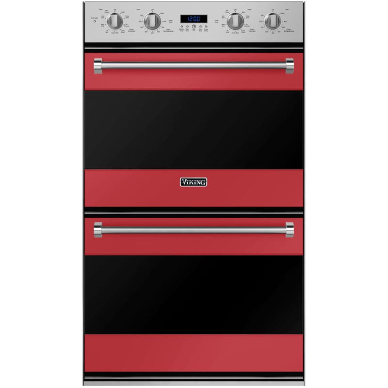 Viking 30-inch, 8.6 cu.ft. Built-in Double Wall Oven with TruConvec™ Convection Cooking RVDOE330SM IMAGE 1