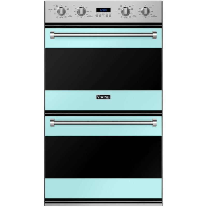 Viking 30-inch, 8.6 cu.ft. Built-in Double Wall Oven with TruConvec™ Convection Cooking RVDOE330BW IMAGE 1