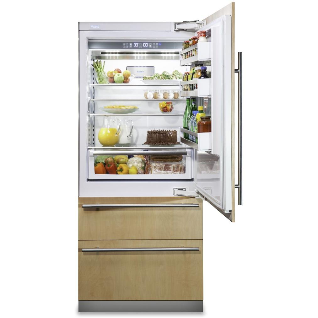 Viking 36-inch, 19.95 cu.ft. Built-in Bottom Freezer with BlueZone® Fresh Preservation Technology FBI7360WR IMAGE 2