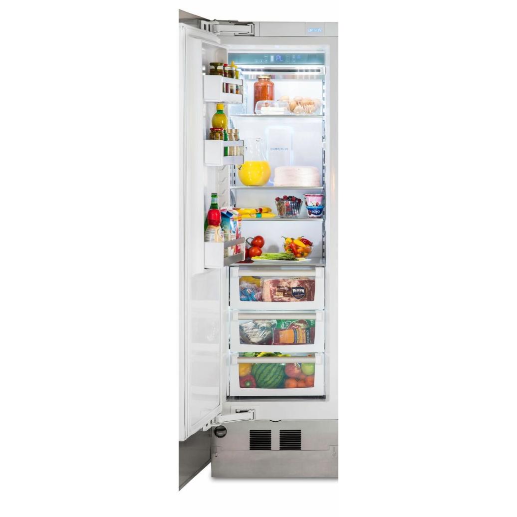 Viking 24-inch, 12.9 cu.ft. Built-in All Refrigerator with BlueZone™ Fresh Preservation Technology MVRI7240WLSS IMAGE 2