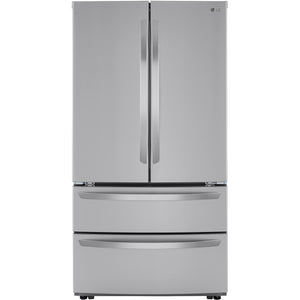 LG 23 cu. ft. Counter-Depth French 4-Door Refrigerator LMWC23626S IMAGE 1