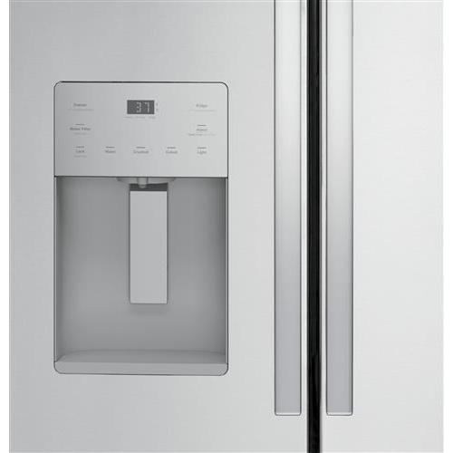 GE 36-inch, 25.6 cu.ft. Freestanding French 3-Door Refrigerator with Multiflow Air System GFE26JYMFS IMAGE 6