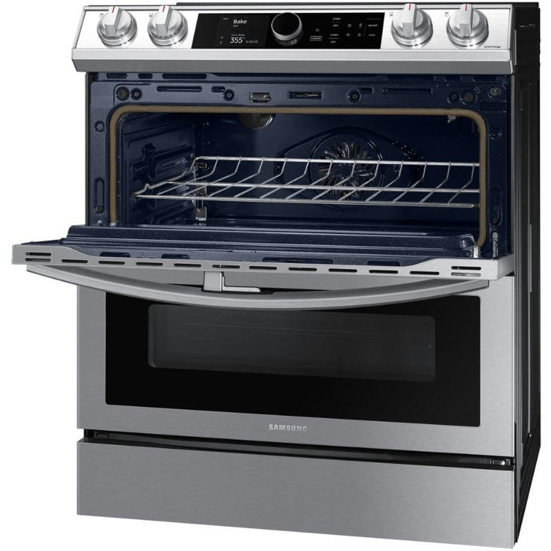 Samsung 30-inch Slide-in Electric Range with Wi-Fi Connectivity NE63T8751SS/AC IMAGE 11