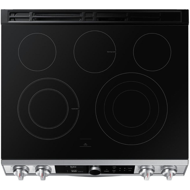 Samsung 30-inch Slide-in Electric Range with Wi-Fi Connectivity NE63T8751SS/AC IMAGE 12