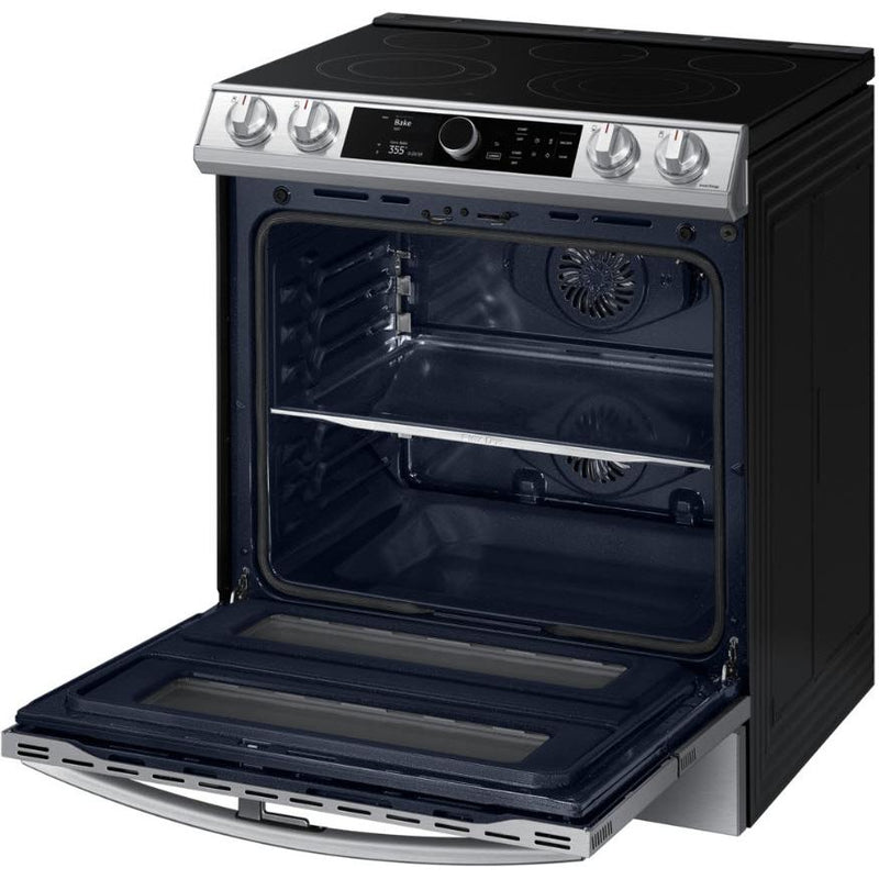 Samsung 30-inch Slide-in Electric Range with Wi-Fi Connectivity NE63T8751SS/AC IMAGE 6