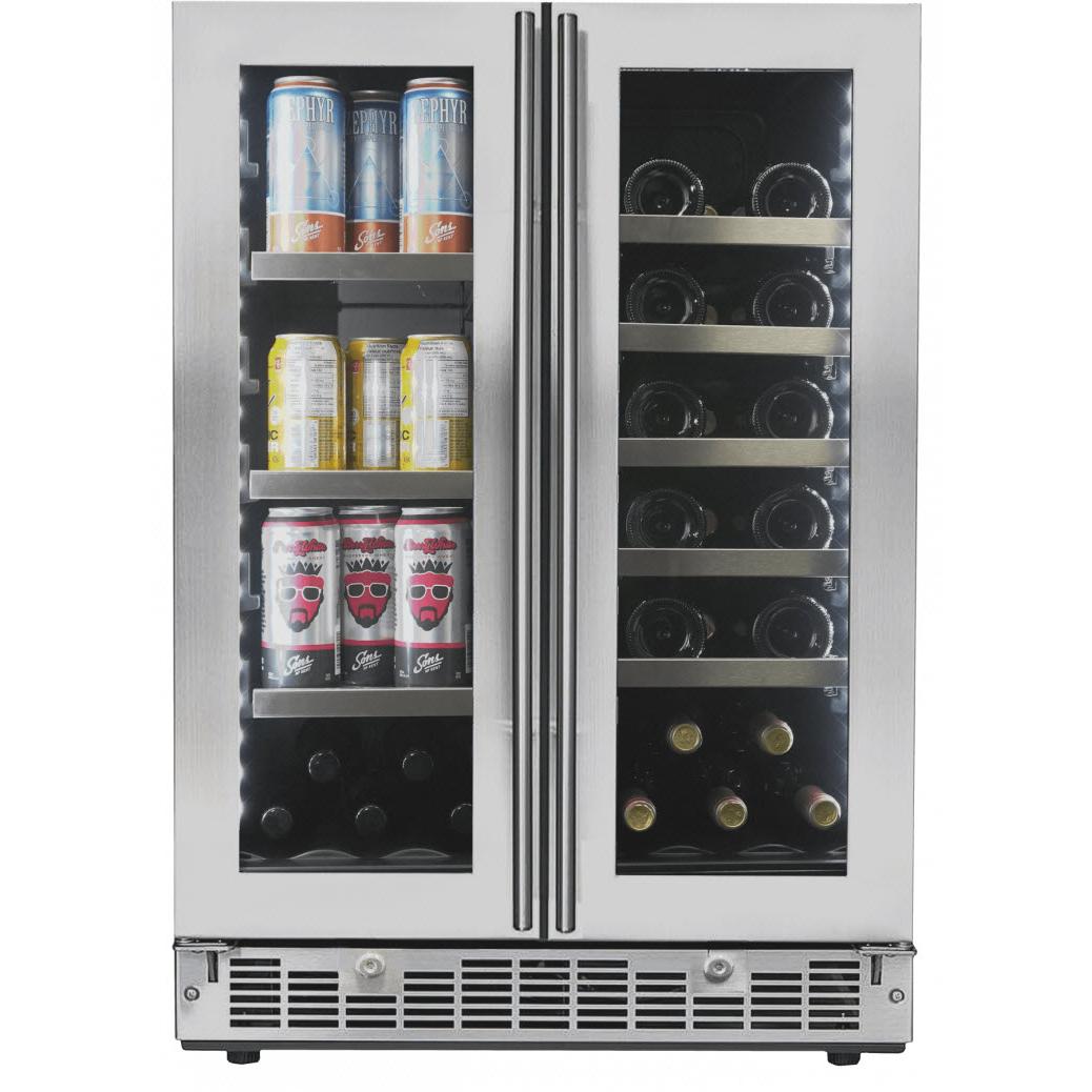 Silhouette 4.7 cu.ft. Lorraine Freestanding Combination Beverage Center SPRBC047D1SS IMAGE 1
