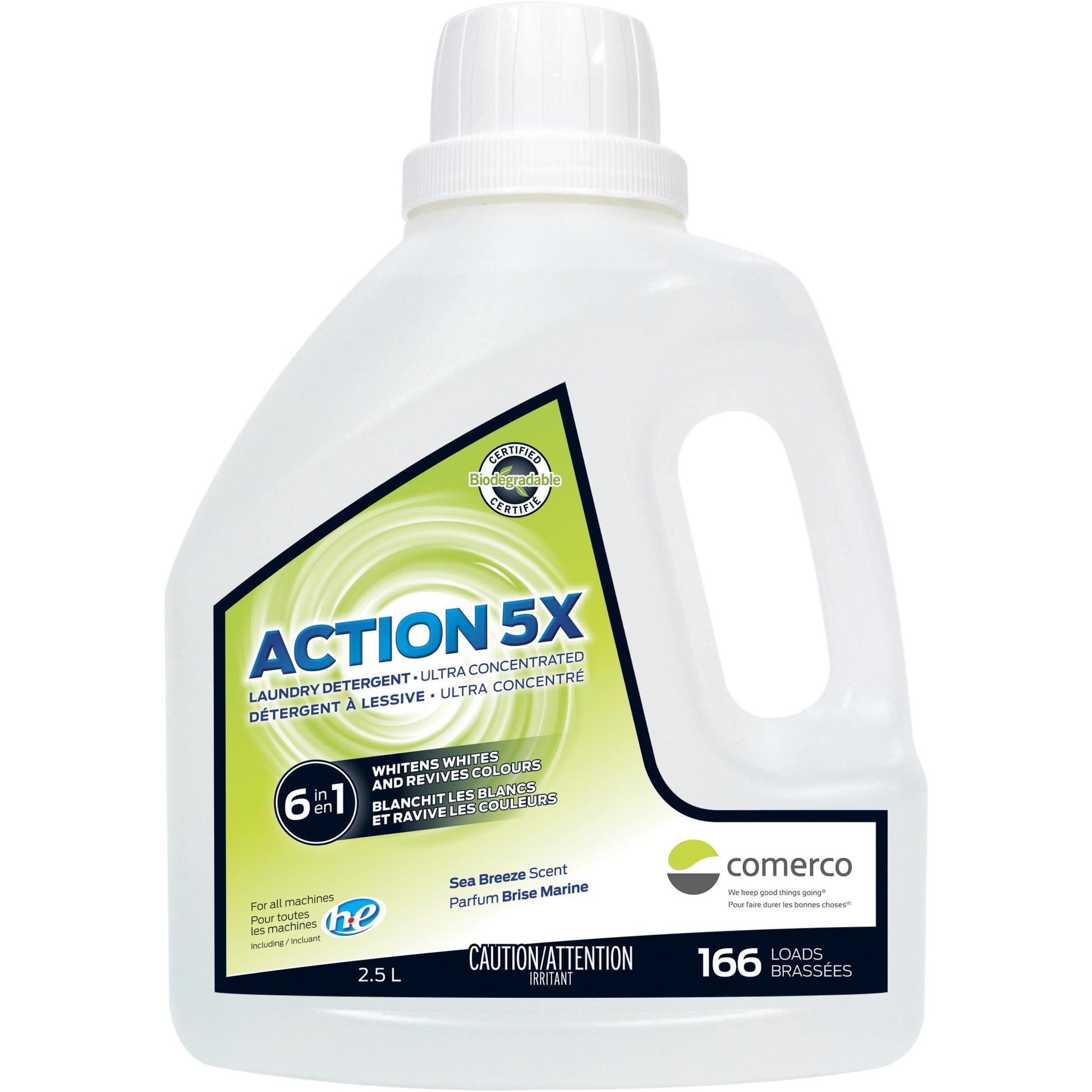 Comerco ACTION 5X LAUNDRY DETERGENT 2.5L 3313.10701 IMAGE 1