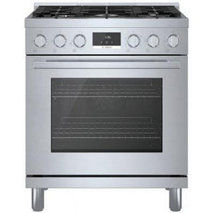 Bosch 30-inch Freestanding Gas Range with Convection Technology HGS8055UC IMAGE 1