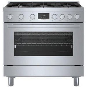 Bosch 36-inch Freestanding Gas Range with Convection Technology HGS8655UC IMAGE 1