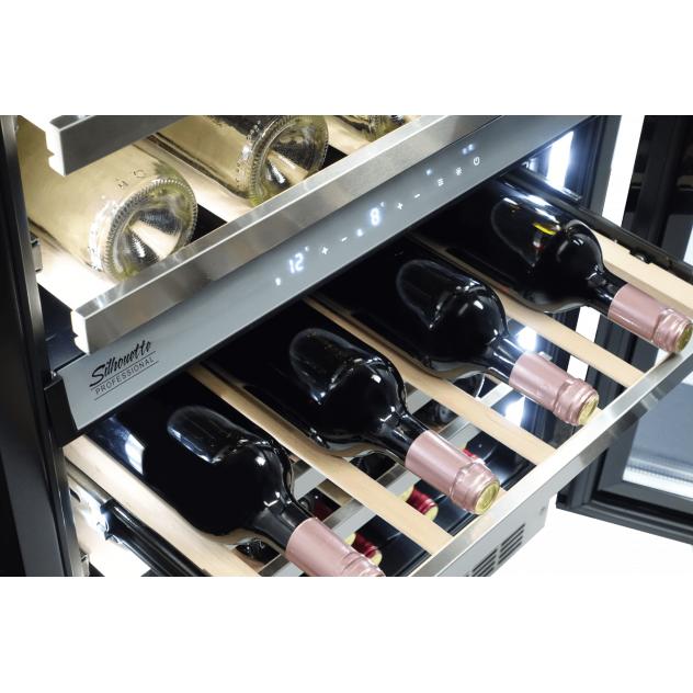 Silhouette 51-Bottle Sonoma Series Wine Cellar with Digital Display SPRWC053D1SS IMAGE 3