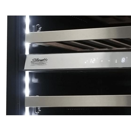Silhouette 51-Bottle Sonoma Series Wine Cellar with Digital Display SPRWC053D1SS IMAGE 5