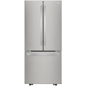 LG 30-inch, 21.8 cu.ft. Freestanding French 3-Door Refrigerator with SmartDiagnosis™ Technology LRFNS2200S IMAGE 1