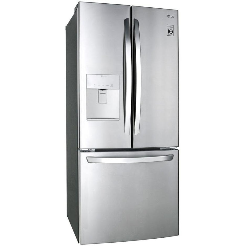 LRFWS2200S LG 30 inch 21.8 cu.ft. Freestanding French 3 Door Refrigerator with External Water Dispensing System LRFWS2200S TA Appliance TA Appliances Barbecues