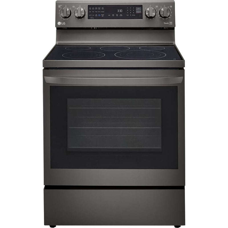LG 30-inch, 6.3 cu.ft. Freestanding Electric Range with Wi-Fi Connectivity LREL6325D IMAGE 2