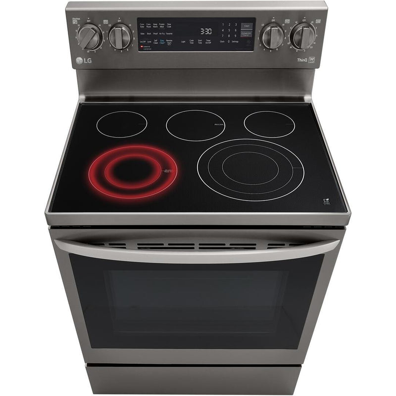 LG 30-inch, 6.3 cu.ft. Freestanding Electric Range with Wi-Fi Connectivity LREL6325D IMAGE 8