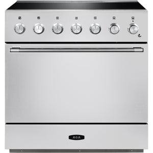 AGA 36-inch Freestanding Electric Induction Range with True European Technology AMC36IN-AA IMAGE 1
