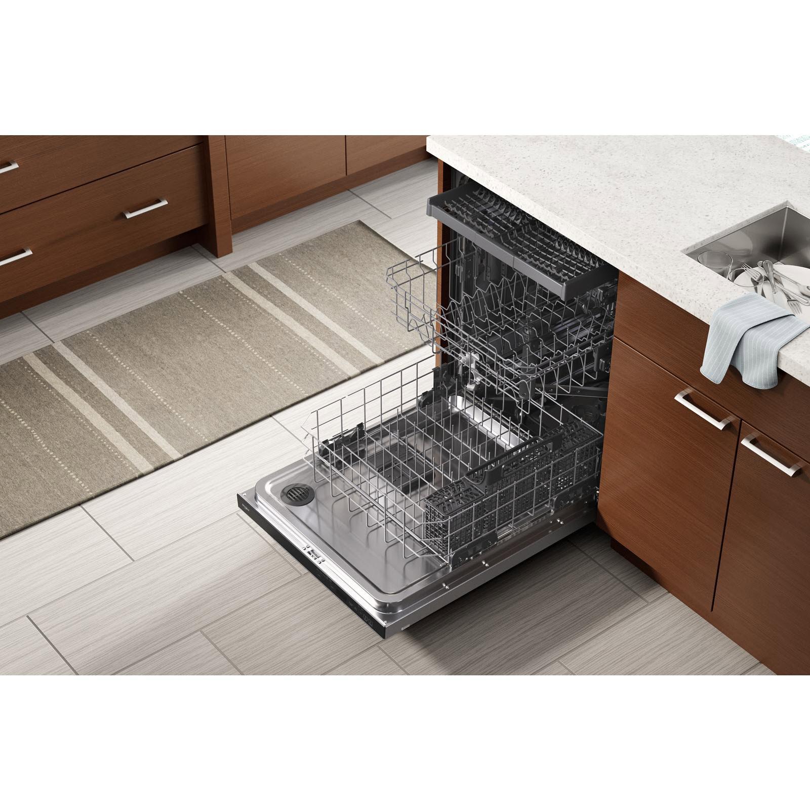 WDTA50SAKZ Whirlpool 24inch Builtin Dishwasher with Sani Rinse