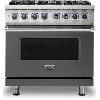 Viking 36-inch Freestanding Dual-Fuel Range with Elevation Burners™ CVDR7362-6BDG IMAGE 1