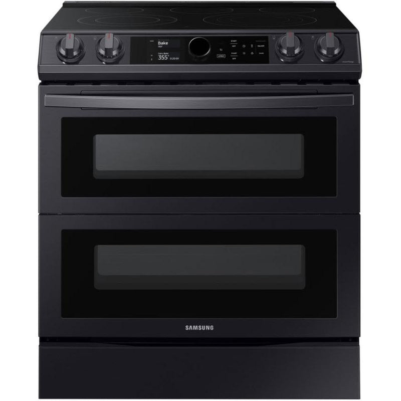 Samsung 30-inch Slide-in Electric Range with Wi-Fi Connectivity NE63T8751SG/AA IMAGE 1