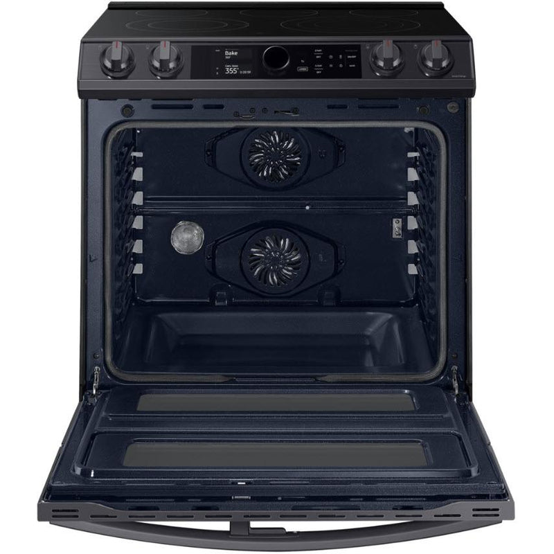 Samsung 30-inch Slide-in Electric Range with Wi-Fi Connectivity NE63T8751SG/AA IMAGE 4