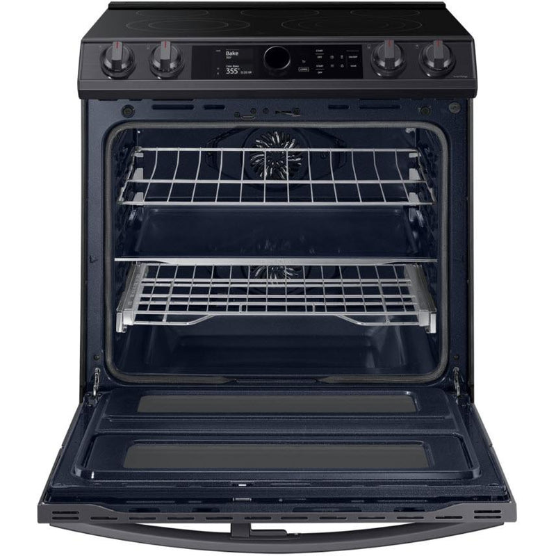 Samsung 30-inch Slide-in Electric Range with Wi-Fi Connectivity NE63T8751SG/AA IMAGE 5