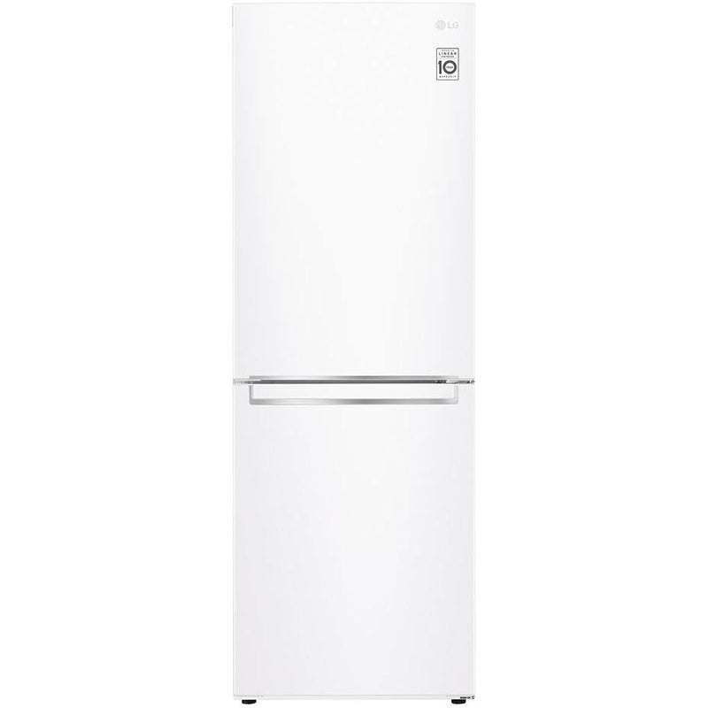 LG 24-inch, 10.8 cu.ft. Counter-Depth Bottom Freezer Refrigerator with Multi-Air Flow™ LRDNC1004W IMAGE 1