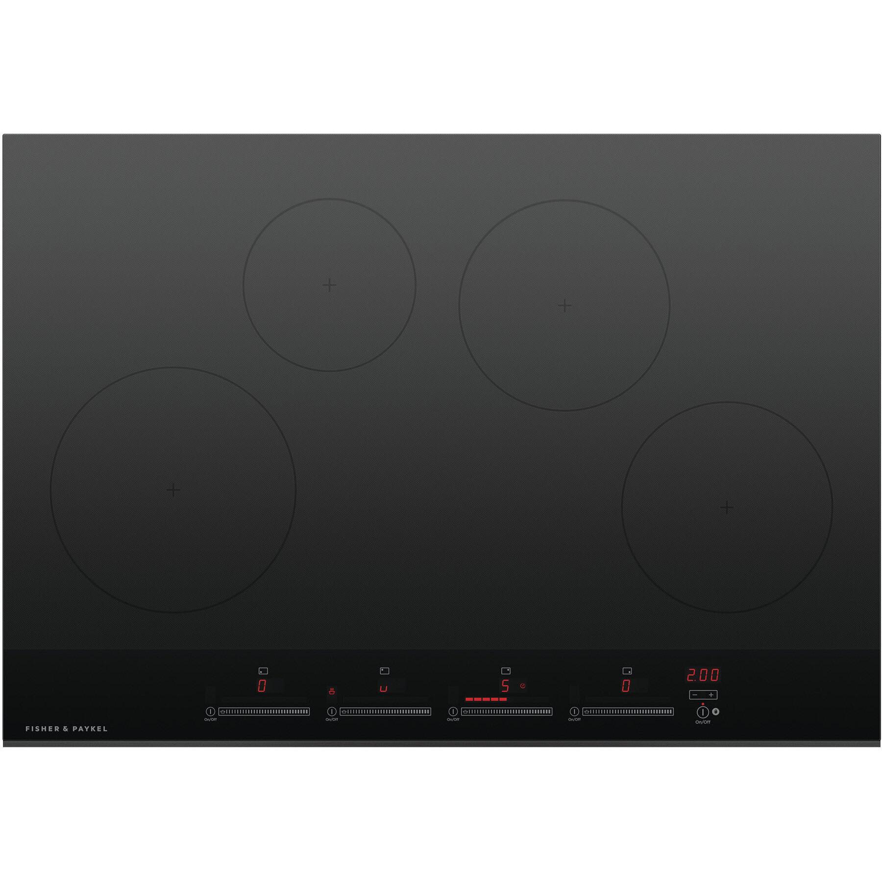 Fisher & Paykel 30-inch Built-in Electric Induction Cooktop with 4 Cooking Zones CI304DTB4 IMAGE 1