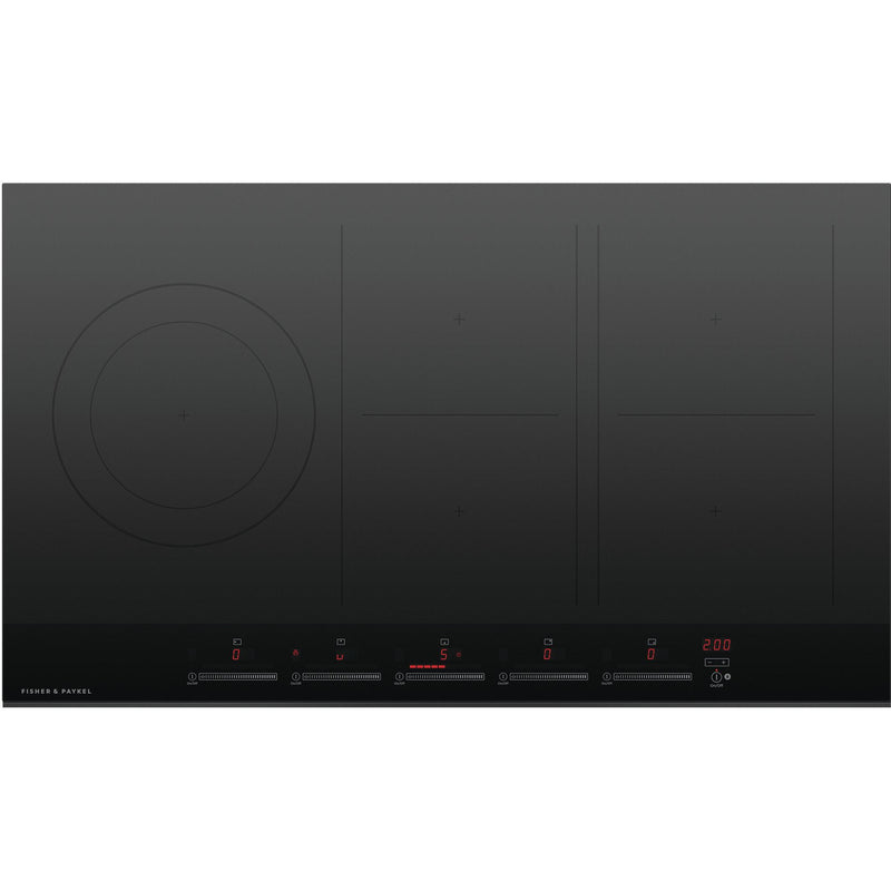 Fisher & Paykel 36-inch Built-in Electric Induction Cooktop with 5 Cooking zones CI365DTB4 IMAGE 1