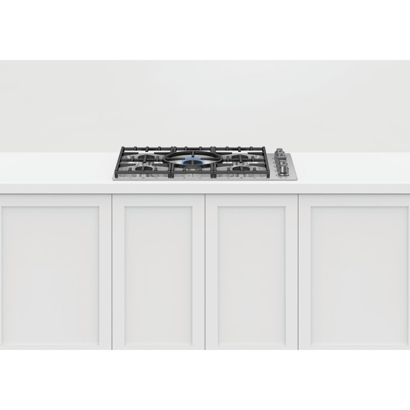 Fisher & Paykel 36-inch Built-in Gas Cooktop with 5 Burners CDV3-365-N IMAGE 2