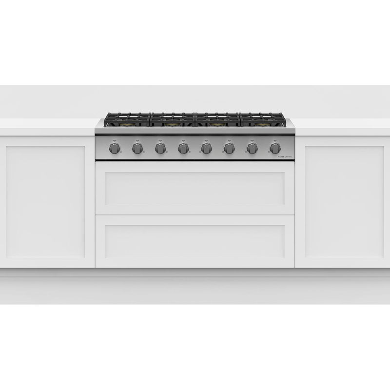 Fisher & Paykel 48-inch Built-in Gas Rangetop with 8 Burners CPV3-488-N IMAGE 3