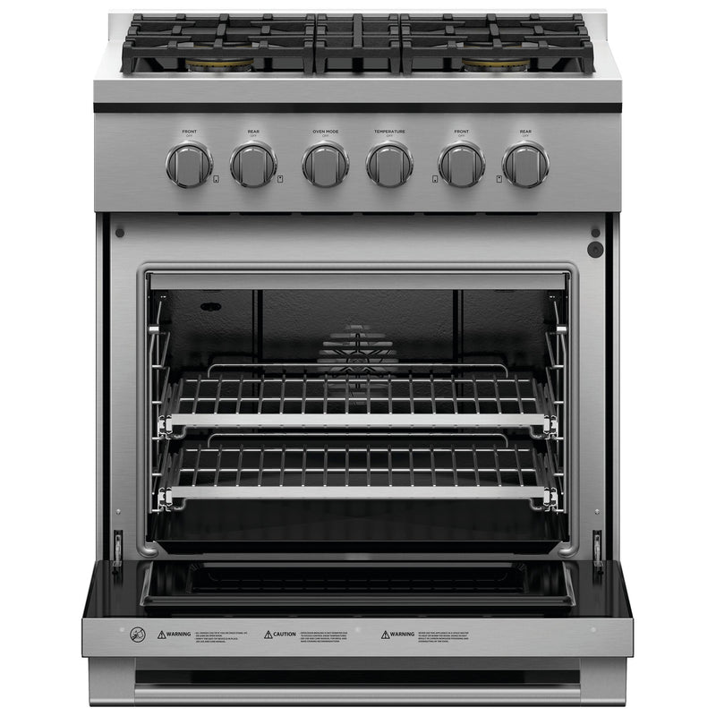 Fisher & Paykel 30-inch Freestanding Gas Range with Dual Flow Burners™ RGV3-304-L IMAGE 3