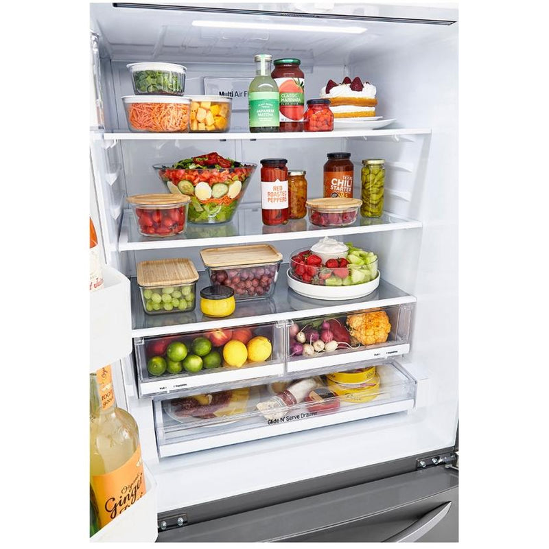 LG Refrigerators French 3-Door LRFNS2503V IMAGE 8