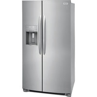 Frigidaire Gallery 36-inch, 25.6 cu.ft. Freestanding Side-by-Side Refrigerator with Ice and Water Dispensing System GRSS2652AF IMAGE 3