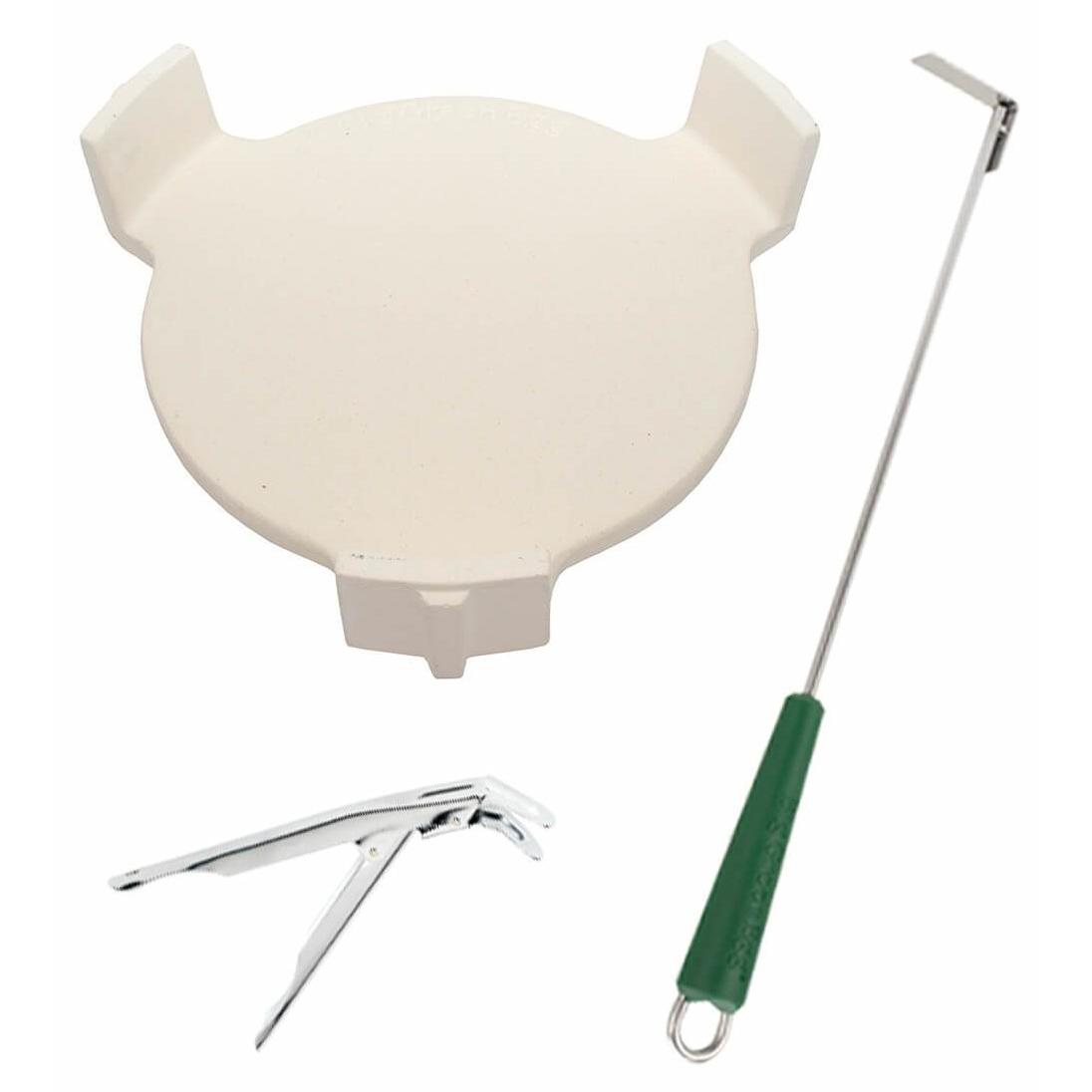 Big Green Egg XLarge BGE Original Nest Kit Charcoal Smoker 389524 IMAGE 8