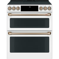 Café 30-inch Slide-in Electric Range with Convection CCES750P4MW2 IMAGE 1