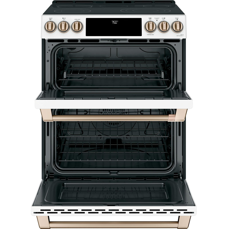 Café 30-inch Slide-in Electric Range with Convection CCES750P4MW2 IMAGE 3