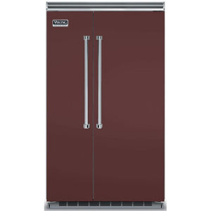 Viking 48-inch, 29.05 cu.ft. Built-in Side-by-Side Refrigerator with Internal Automatic Ice Machine VCSB5483KA IMAGE 1