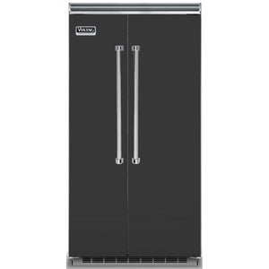 Viking 42-inch, 25.32 cu.ft. Built-in Side-by-Side Refrigerator with Humidity Zone™ Drawers VCSB5423CS IMAGE 1