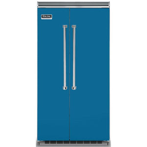 Viking 42-inch, 25.32 cu.ft. Built-in Side-by-Side Refrigerator with Humidity Zone™ Drawers VCSB5423AB IMAGE 1