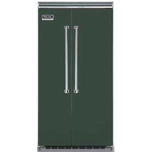 Viking 42-inch, 25.32 cu.ft. Built-in Side-by-Side Refrigerator with Humidity Zone™ Drawers VCSB5423BF IMAGE 1