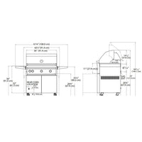 Viking 85,000 BTU Natural Gas Grill with Rotisserie VQGFS5361NSS IMAGE 2