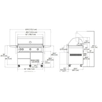 Viking 87,000 BTU Natural Gas Grill with Rotisserie VQGFS5421NSS IMAGE 2