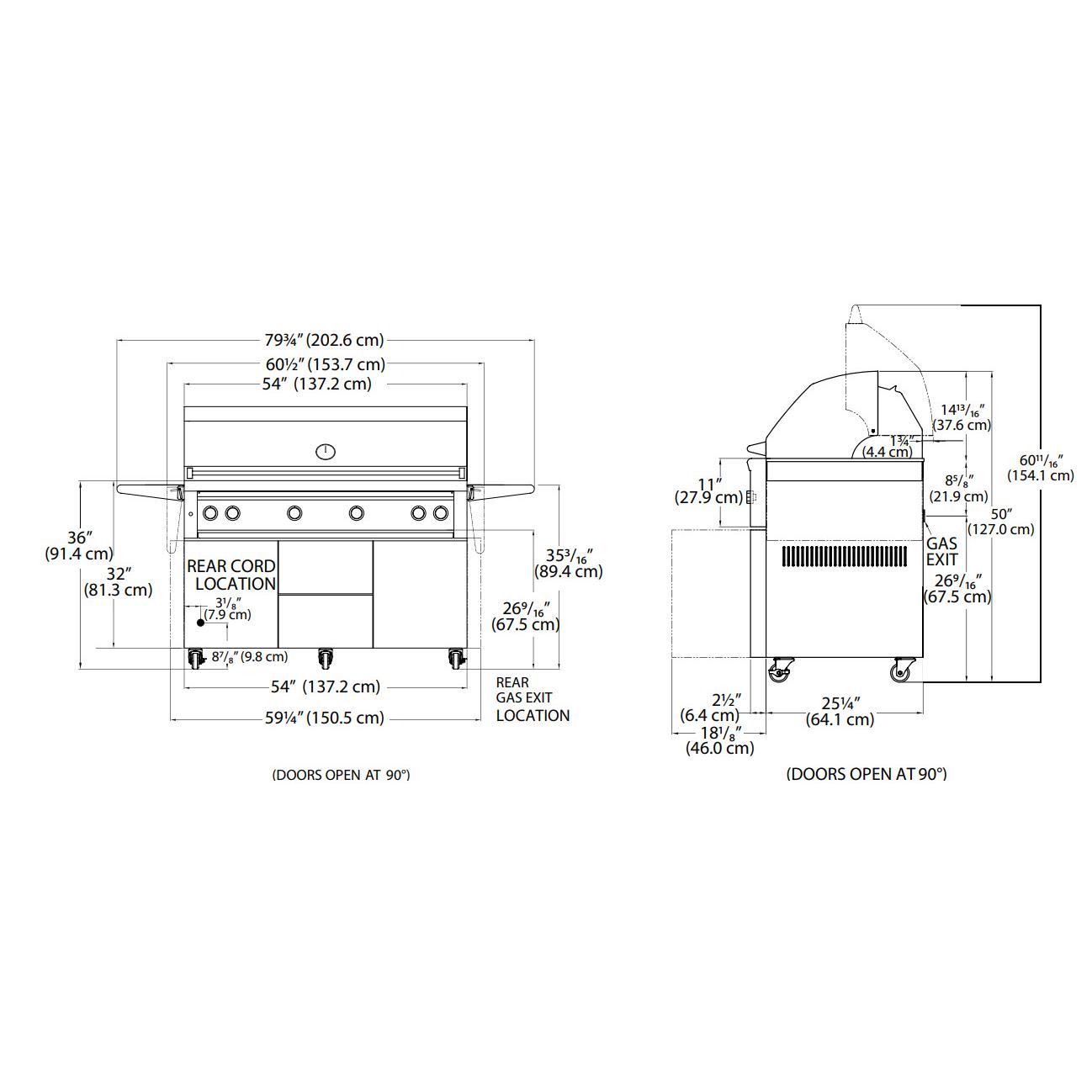 Viking 124,000 BTU Natural Gas Grill with Rotisserie VQGFS5541NSS IMAGE 2