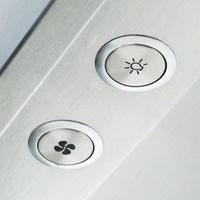 Viking 30-inch 5 Series Wall Mount Hood Shell with LED Lighting VWH530481CS IMAGE 2
